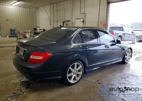 2012 Mercedes-Benz C 250 from USA, damaged, VIN WDDGF4HB8CR207137
